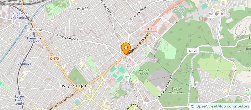 localisation de l'entreprise MADAME SAADIA BENALI à LIVRY-GARGAN