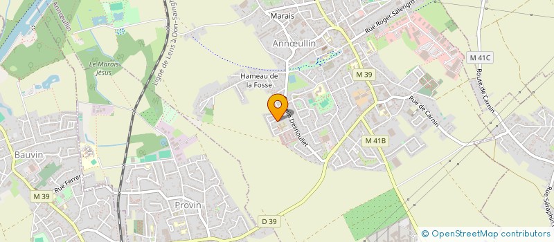 localisation de l'entreprise MADAME SAADIA CHARBENAGA  ANNULLIN