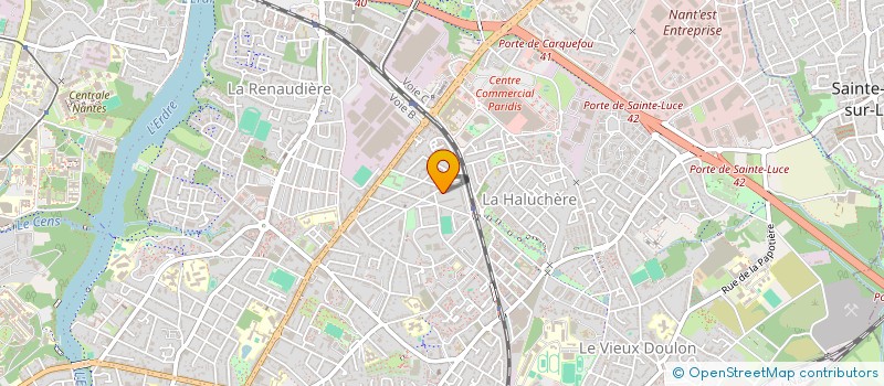 localisation de l'entreprise MADAME SAADIA CHIKH à NANTES