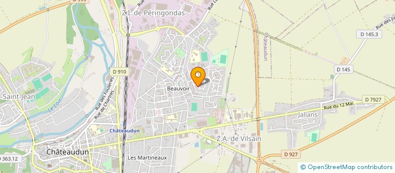 localisation de l'entreprise MADAME SAADIA DAFIRI à CHATEAUDUN