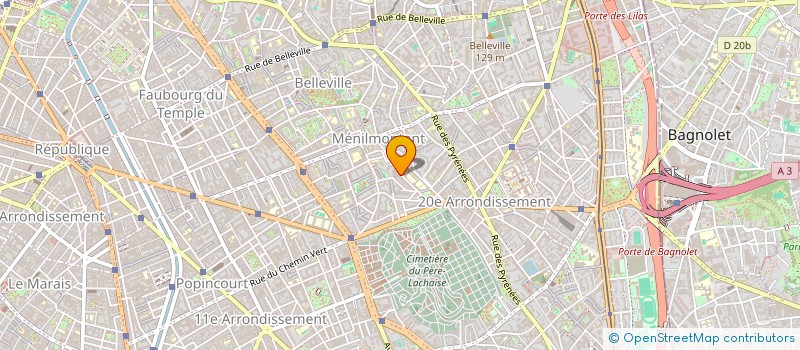 localisation de l'entreprise MADAME SAADIA HAMMOUDI  PARIS