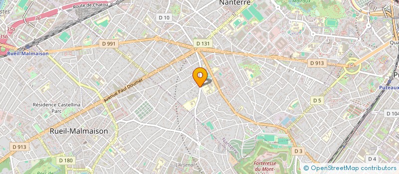 localisation de l'entreprise MADAME SAADIA HARMA  NANTERRE