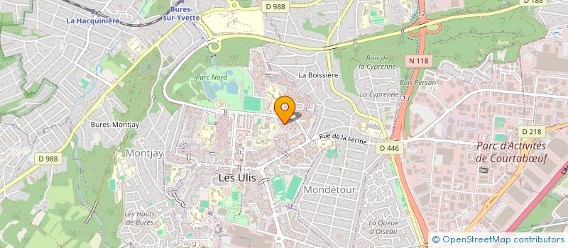 localisation de l'entreprise MADAME SAADIA KADIRI à LES ULIS