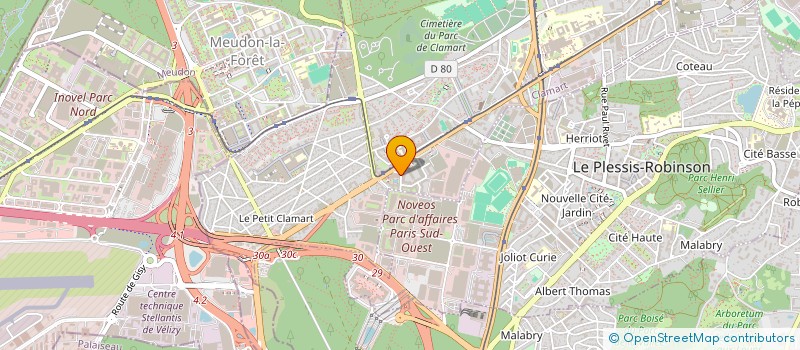 localisation de l'entreprise MADAME SAADIA LOUNADI à CLAMART