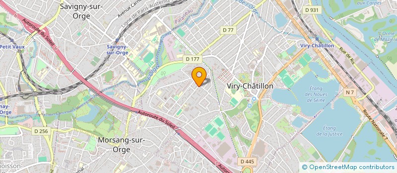 localisation de l'entreprise MADAME SAADIA MOHAND AMER à VIRY-CHATILLON