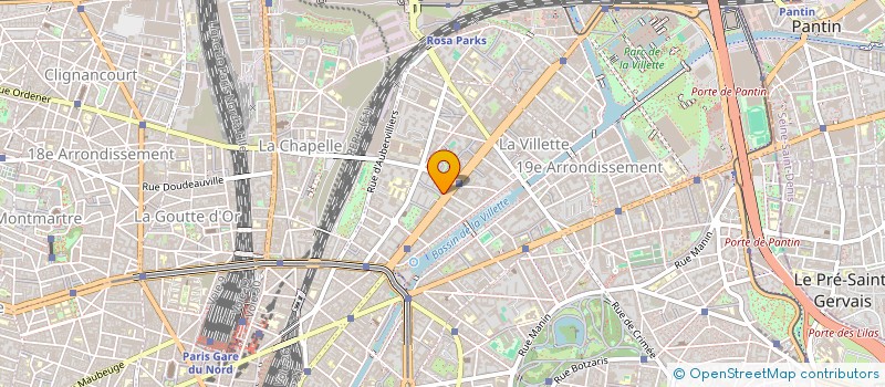 localisation de l'entreprise MADAME SAADIA OUAISSA  PARIS