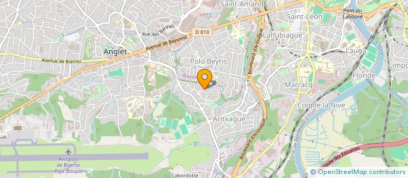 localisation de l'entreprise MADAME SAADIA OUSFAR  ANGLET