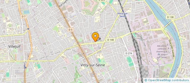 localisation de l'entreprise MADAME SAADIA ZAHNOUNE  VITRY-SUR-SEINE