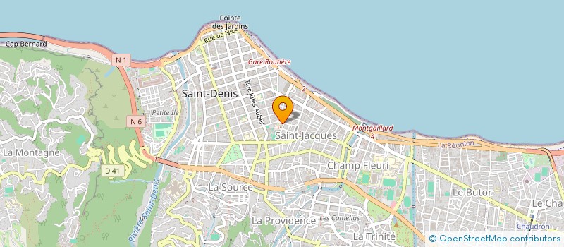 localisation de l'entreprise MADAME SAADIYA WADIWALA à SAINT DENIS