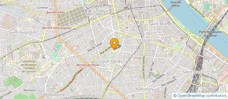 localisation de l'entreprise MADAME SAANYA FAGBEMI  BORDEAUX