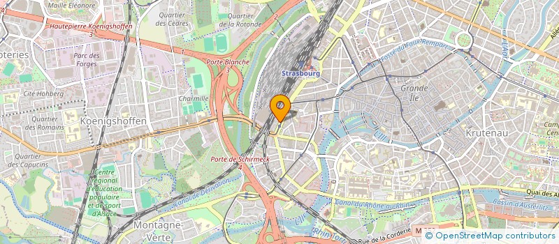localisation de l'entreprise MADAME SABA NIKNAM à STRASBOURG