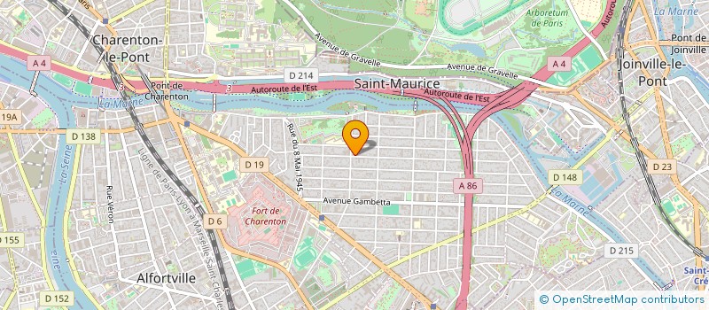 localisation de l'entreprise MADAME SABAA BOUCHENTOUF  MAISONS-ALFORT