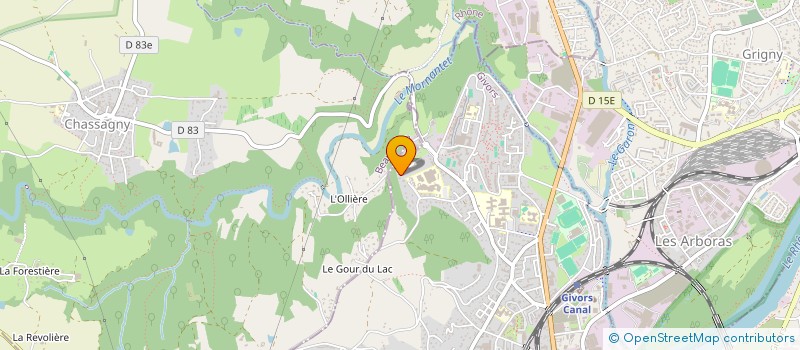 localisation de l'entreprise MADAME SABAH ABDI  GIVORS