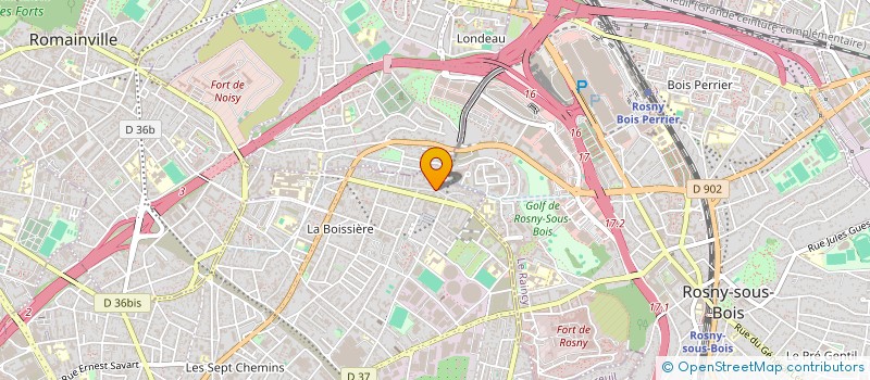 localisation de l'entreprise MADAME SABAH AGOUN à MONTREUIL