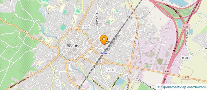 localisation de l'entreprise MADAME SABAH AMIL à BEAUNE