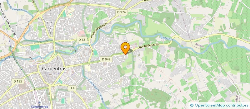 localisation de l'entreprise MADAME SABAH ASSAOUA à AVIGNON
