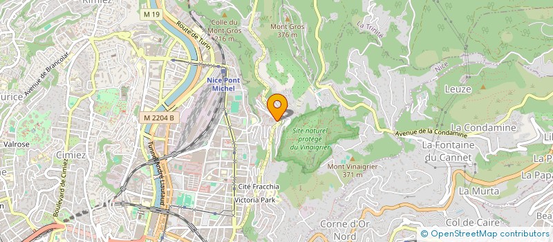 localisation de l'entreprise MADAME SABAH BENLARBI à NICE