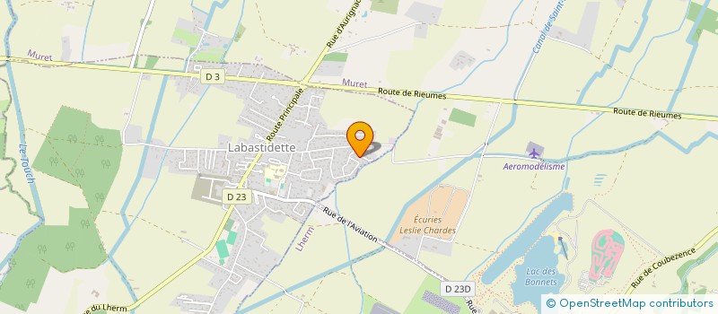 localisation de l'entreprise MADAME SABAH BENZOUAOUI  LABASTIDETTE