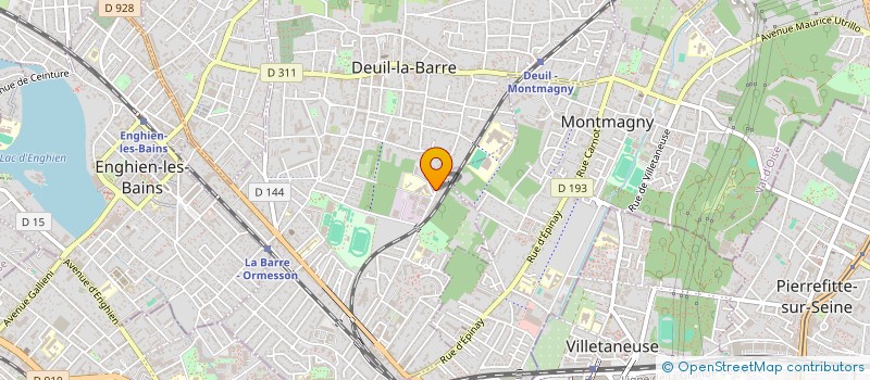 localisation de l'entreprise MADAME SABAH BOUALAM  DEUIL-LA-BARRE