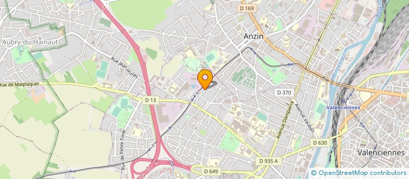 localisation de l'entreprise MADAME SABAH CHAOUQI  VALENCIENNES