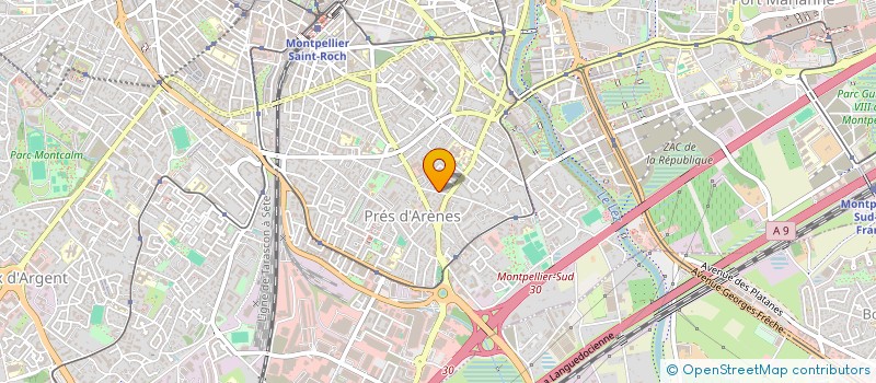 localisation de l'entreprise MADAME SABAH DIMASSI  MONTPELLIER