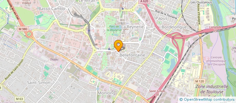 localisation de l'entreprise MADAME SABAH EL HILALY à TOULOUSE