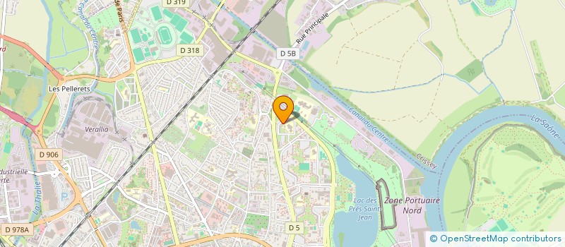 localisation de l'entreprise MADAME SABAH ER ROUISSE à CHALON-SUR-SAONE