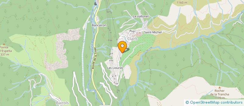 localisation de l'entreprise MADAME SABAH HAMDADI  CLANS