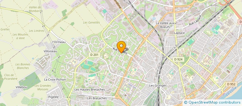 localisation de l'entreprise MADAME SABAH KATRAOUI  BLOIS