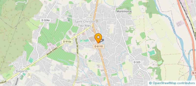 localisation de l'entreprise MADAME SABAH NAJAI  SAINT-CHRISTOL-LEZ-ALES