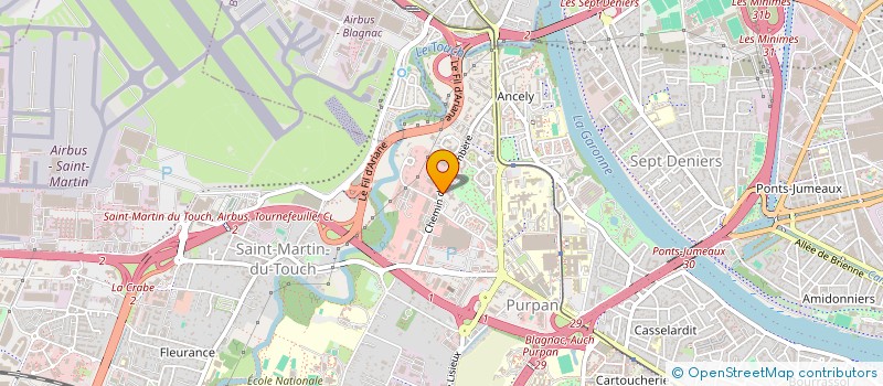 localisation de l'entreprise MADAME SABAH NOUALI à TOULOUSE