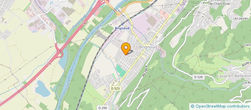 localisation de l'entreprise MADAME SABAH OUNANIAN  VILLARD-BONNOT