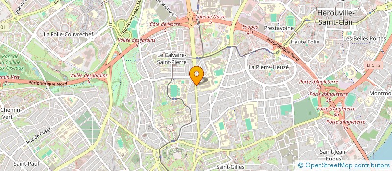 localisation de l'entreprise MADAME SABAH REGGANI à CAEN