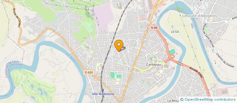 localisation de l'entreprise MADAME SABAH RICHARD à ALBI