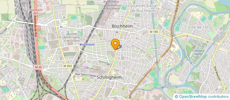 localisation de l'entreprise MADAME SABAH SEDDIK  SCHILTIGHEIM