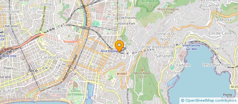 localisation de l'entreprise MADAME SABAH TOUZIT à NICE