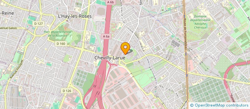 localisation de l'entreprise MADAME SABAHE RAHMOUNE  CHEVILLY-LARUE