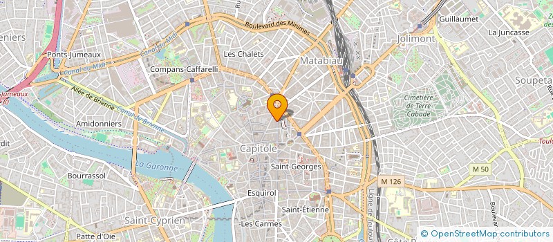 localisation de l'entreprise MADAME SABBAH MOULESSOUIGA à TOULOUSE