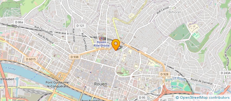 localisation de l'entreprise MADAME SABEHA ABDESSLAM  ROUEN