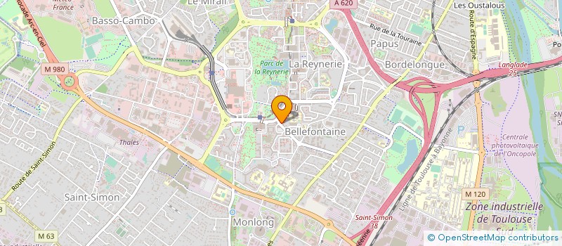localisation de l'entreprise MADAME SABEHAT AOUDDOU à TOULOUSE