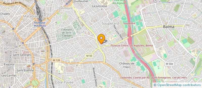 localisation de l'entreprise MADAME SABELLINE BRINGER à TOULOUSE