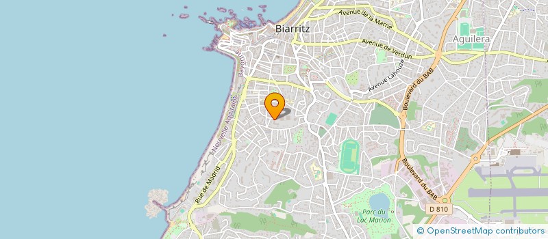 localisation de l'entreprise MADAME SABIATOU NJOYA à BIARRITZ