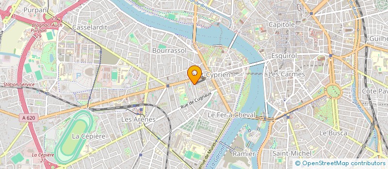 localisation de l'entreprise MADAME SABIHA BOUZID à TOULOUSE