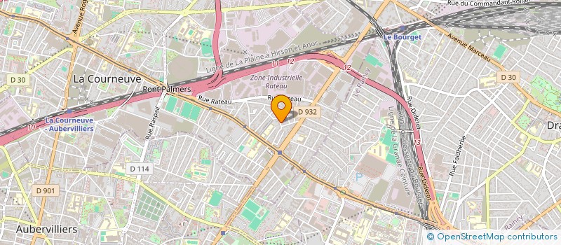 localisation de l'entreprise MADAME SABINA AKTAR à LA COURNEUVE