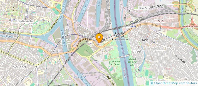 localisation de l'entreprise MADAME SABINA ALEKPEROVA  STRASBOURG