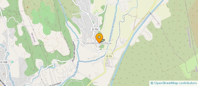 localisation de l'entreprise MADAME SABINA CANONICA à CORNILLON-CONFOUX