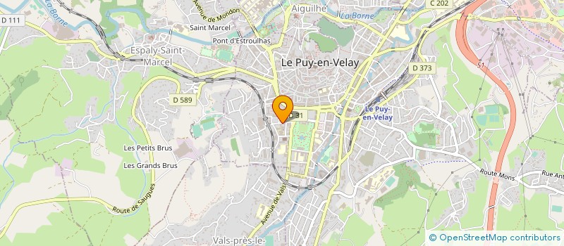 localisation de l'entreprise MADAME SABINA KARUPOVIC  LE PUY-EN-VELAY