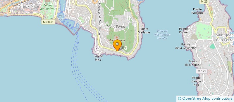 localisation de l'entreprise MADAME SABINA MARINO à NICE