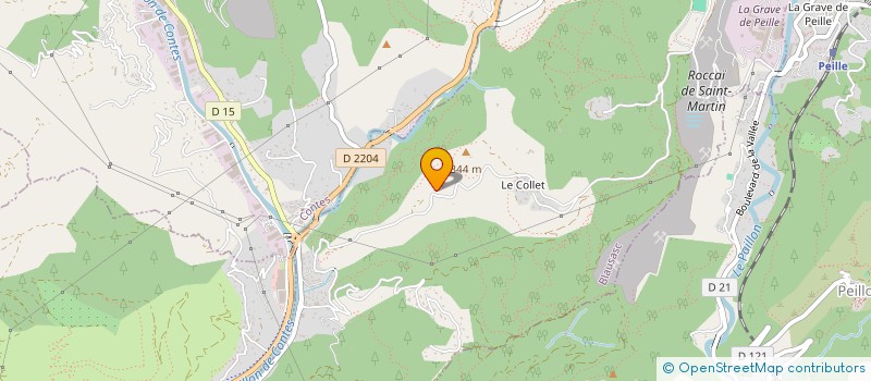 localisation de l'entreprise MADAME SABINA PAYEN à CONTES