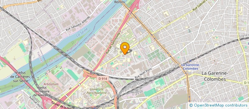 localisation de l'entreprise MADAME SABINA SAMBOU  NANTERRE